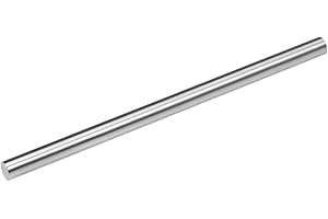 uxcell Round Steel Rod, 8mm HSS Lathe Bar Stock Tool 150mm Long, for Shaft Gear Drill Lathes Boring Machine Turning Miniature
