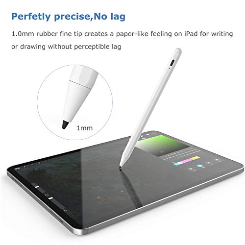 KECOW Stylus Pen for iPad with Palm Rejection Rechargeable Touch Switch