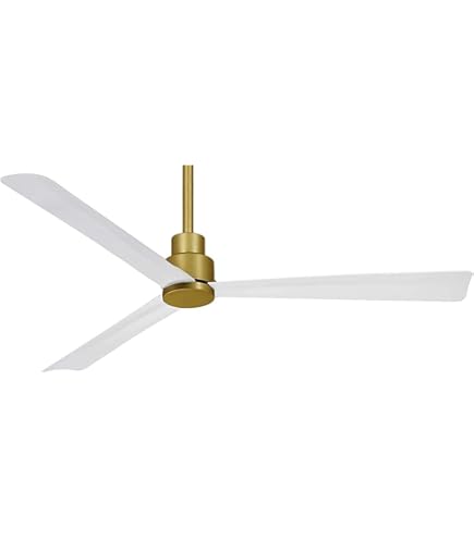 Amazon.com: Minka Aire F786-SBR/WHF Simple - 44 Inch Ceiling Fan