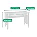 Sauder Shoal Creek Small Work Study Computer, Laptop Desk, L: 47.17