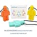 QUALEAP AMBER Sensory Chew Necklace for Kids, Boys or Girls - Oral Sensory Chew Toys Teether Necklace Chewing Necklace - Designed for Autism, ADHD, Oral Motor Boys BPA Free - 3 Pack