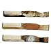 Buffalo Horn Folding Beard Comb Beard Brush Elegant Anti-Static Pocket Hair Brush
