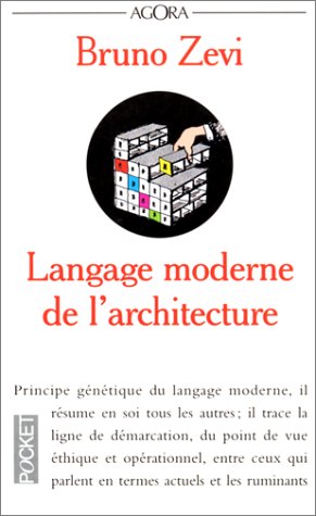 Le  langage moderne de l'architecture