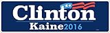 BUMPER STICKER: Clinton Kaine 2016 Vinyl . 3