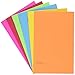 Hygloss 6 Pcs Blank Storybooks for Kids - Bulk Small Notebooks Journals Colorful Soft Cover Notebooks - 5.5x8.5 - 24 Half-Lined Pages - Blank Books for Kids to Write Stories & Illustrate