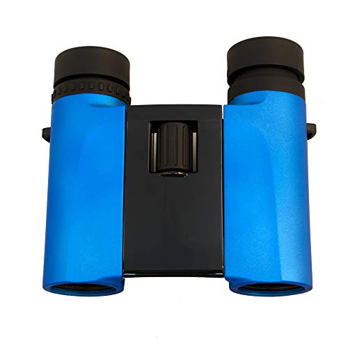 Levenhuk Rainbow 8x25 Blue Wave Binoculars for Traveling, Hiking, Bird Watching, Theater and Sport Events, Ideal for Kids and Adults (Ultra Lightweight - 9.88 oz)