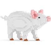 JEKCA Pig 01S | Animal Plastic Building Blocks | Age 14+