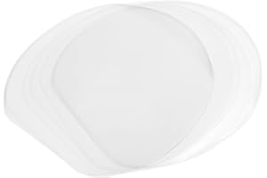 PATIKIL Table Tennis Racket Rubber Protection Film, 10 Pack Adhesive Ping Pong Paddle Protect Film Accessory, Clear