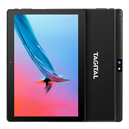 Tagital T10N Plus 10 inch Android Tablet, Android 8.1 Oreo, 10.1″ 3G/WiFi Tablet with Dual Sim Card Slots and Carmera,6000mAh Battery, Quad-Core Processor, 16GB, Bluetooth,GPS