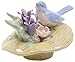 Cosmos Gifts 96148 Porcelain Blue Bird with Hat Figurine
