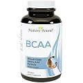 Best BCAA Supplement - Amazing Bodybuilding + Pre Workout Results - Pure Branched Chain Amino Acids - L-Leucine + Food Grade Formula for Men and Women - USA Made by Nature Bound