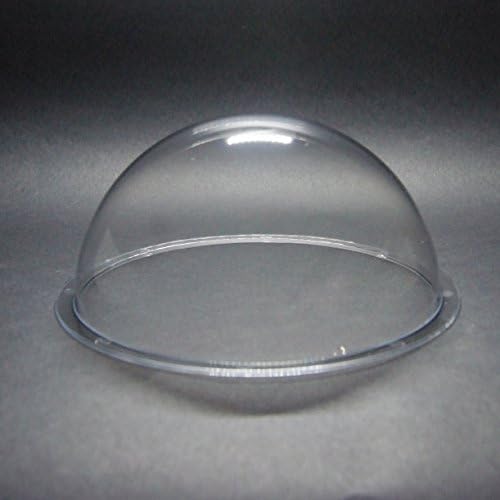 CATLAB Acrylic Dome with Flange Clear Plastic Hemisphere Multi Use