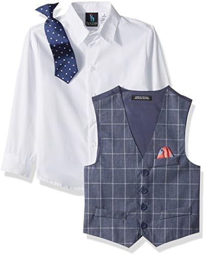 Steve Harvey Boys' Four Piece Vest Set