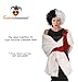 White Faux Fur Shawl Cruella Coat Costume White Faux Fur Coat White Stole