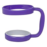 Mug Handle, PHOTNO Handle For YETI Rambler 30 oz Tumblers Slip Handle Yeti Cup (Purple1)