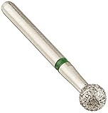 Crosstech Multi-Use Diamond Burs 801/029C (2.9mm head size), Friction Grip Shank, Coarse, Round (Pack of 5)