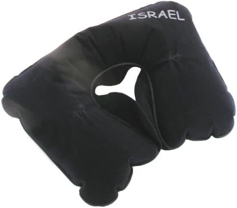 Amazon Com Israel Traveling Blow Up Neck Pillow Home Kitchen