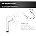 Moow Wireless Bluetooth Headphone with Noise Canceling Microphone for Universal/Smartphones - White