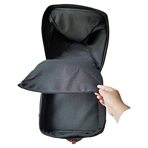 Jinchuan Deluxe French Horn Gig Bag Case Light Weight High Density Foam Padding E-6A Black