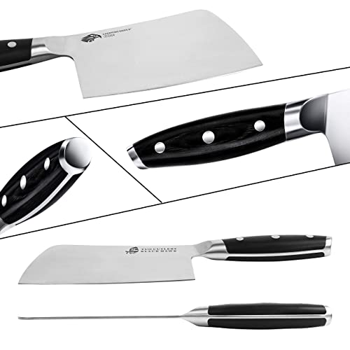 TUO Chopper Knife 6 inch Meat Cleaver Chopping Knife Heavy Duty Butcher Knife German HC