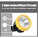 Rechargeable LED Mining Headlamp for Hard Hat Helmet, Explosion-Proof Waterproof Miner Headlight with Clip, Coal Mining Flashlight for Hunting, Fishing, Camping, Construction, Caving, Repair