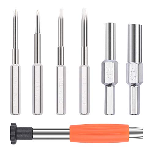Screwdriver for Nintendo Switch and other Nintendo Products, Taessv Security Screw Driver Game Bit Set Products Repair Kit Pry Opening Repair Tool