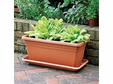 Stewart Blumenkasten, 74 cm – Terrakotta