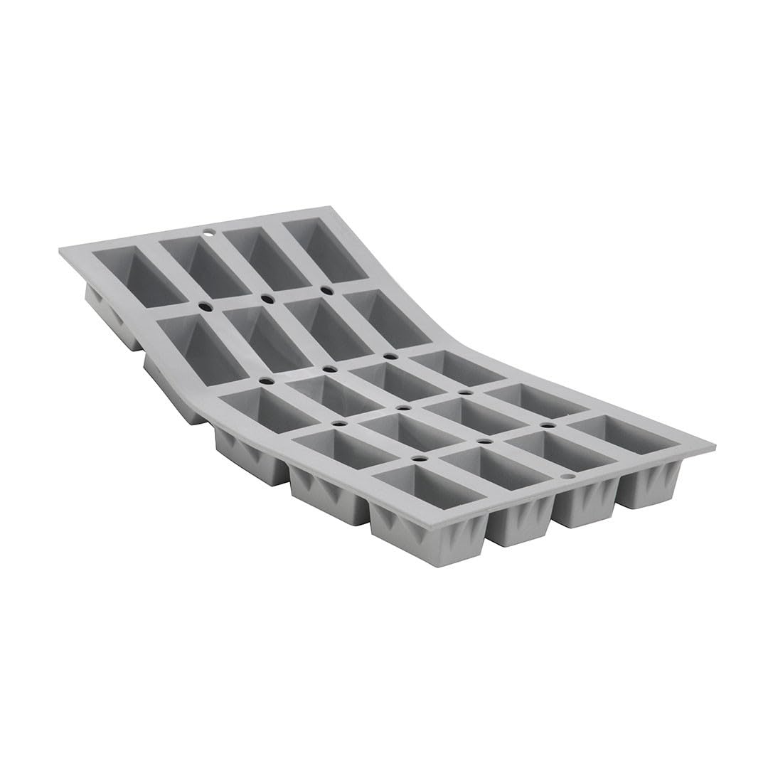 De Buyer 1868.01 Elastomoule Mould for 20 Mini Cakes
