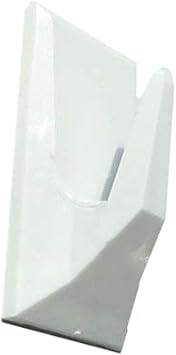 Set de ganchos autoadhesivos blancos 4 unidades para colgar ...