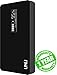 UNU Ultrapak Go 3000mAH Portable Charger (Black) - USB Port External Battery Pack 8X Fast Charging Power Bank for iPhone 6, iPhone 6 Plus, 5S 4S, Samsung Galaxy S6, S5 and other Android Phone