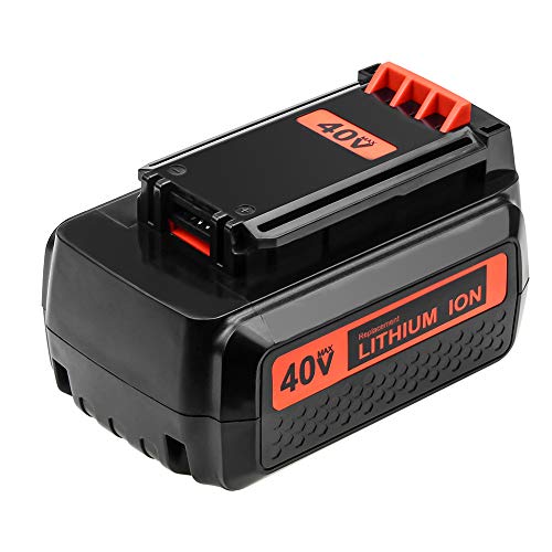 Replacement Black and Decker 40V Battery for LBX2040 LBX36 LBXR36 LBXR2036 Lithium Ion Battery GERIT BATT