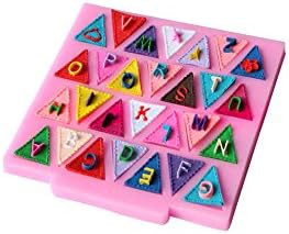 Cutoy Flags Design Silicone Cake Fondant Chocolete Jello Soap Candy Gum Paste Molds Clay Moulds DIY Decorating Tools