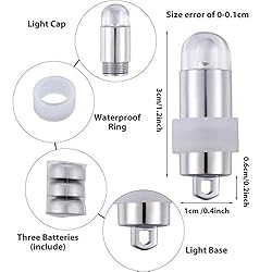 40 Pieces LED Balloon Lights Mini Battery Powered