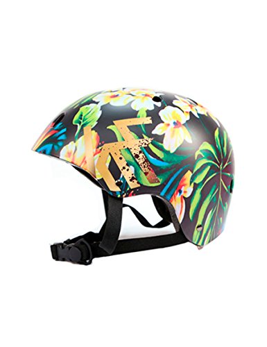 KRF The New Urban Concept Unisex Adult Tropic Flower Multi Sport Bike Roller Skate Helmet - Multi-Coloured, 50-54 cm