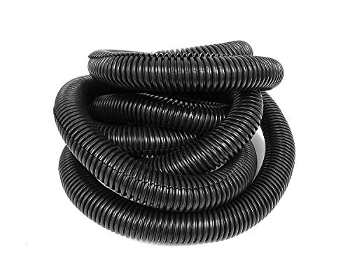 Wire Loom Black 20' Feet 1" Split Tubing Hose Cover Auto Home Marine by Nippon America - Thumbnail 2
