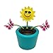 Ouniman Solar Dancing Toys Solar Powered Dancing Swinging Dancer Dolls Car Decor Solar Powered Dancing Dolls Great Holiday Car Dashboard Office Desk Home Decor