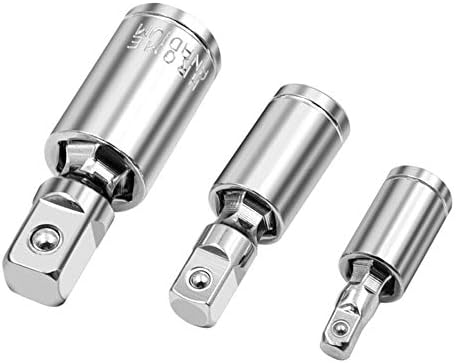 1 4 3 8 1 2 Universal Joint Set Ratchet Angle Extension Bar Socket Adapter Manual And Pneumatic Bendable Adapter Socket Tools Price In Uae Amazon Uae Kanbkam