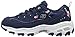 Skechers Women's D'LITES Bright Blossoms Sneaker,navy,8 M US