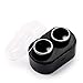 Elftear Q800 Bluetooth Earphones True Wireless Stereo Earbuds Mini In-Ear Headsets Left Right Channel Double Track Headphones for iPhone 7/7 plus and Android (Black)