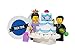LEGO Wedding Day Marriage Ceremony with Ring, Cake, Gifts, and More - Custom Romantic Married Minifigure Set