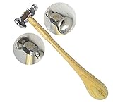 11 Inch Chasing Hammer With Convex Steel Head, And