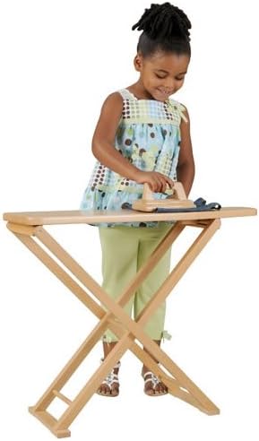 Amazon Com Guidecraft Wooden Ironing Board Set Toys Games