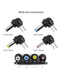 Dericam Adaptador divisor PoE, 10 100 Mbps IEEE 802.3af, 5 V 9 V 12 V salida PoE DC adaptador para cámaras IP y redes inalámbricas, divisor PoE con múltiples conectores