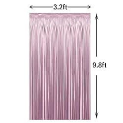 GOER 3.2 ft x 9.8 ft Metallic Tinsel Foil Fringe
