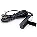 Krator Hidden Antenna - for Car, Truck, Motorcycle, Boat, Golf Cart, Campers, Amplified Antenna AM FM WB Universal Fit Compatible with All Applications AM FM Car Radio Stereo Windshield Hidden Antenna, Black, (TLB1800)