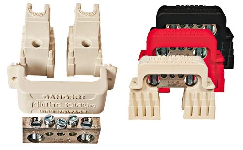 MidNite Solar MNTBB2-5 2/0 Busbar, Insulator, and