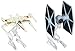 Hot Wheels Star Wars Starship TIE Fighter vs. X-Wing Vehicle 2-Pack