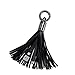 Remax Apple Lightning to USB Cable Tassels Keychain (Tassels / Black)