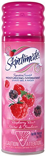 Skintimate Signature Scents Moisturizing Shavel Gel for Women, Raspberry Rain, 7 Ounce (Pack of 7)