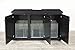 SCA 150 Gallon Aquarium Plug N Play System with Maple Wood Cabinet (Black)thumb 1
